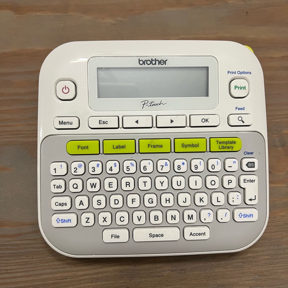 Brother P-Touch PTD210 Label Maker
